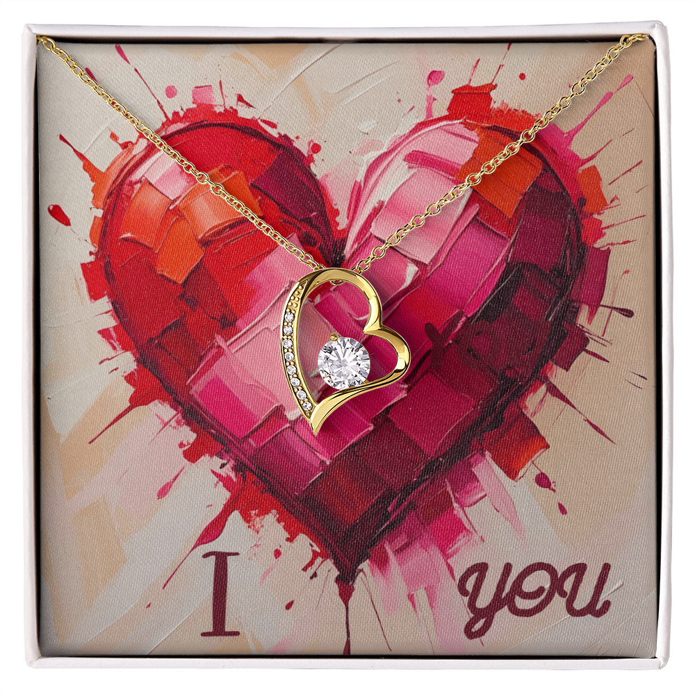 I Love You(Heart) - Forever Love Necklace ShineOn Fulfillment