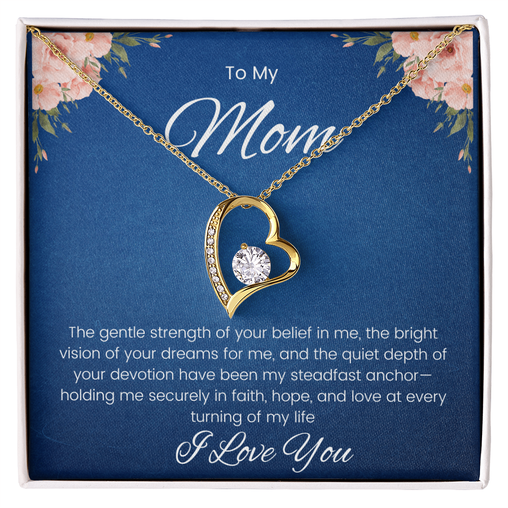 To My Mom -Forever Love Necklace ShineOn Fulfillment
