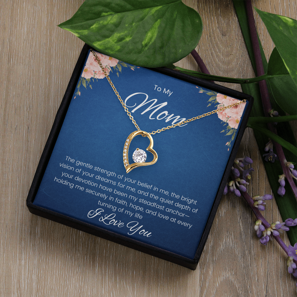 To My Mom -Forever Love Necklace ShineOn Fulfillment