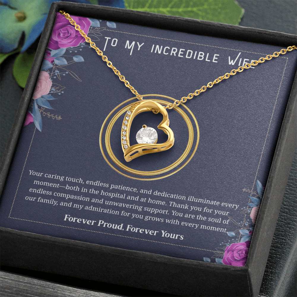 Incredible Wife - Forever Love Necklace ShineOn Fulfillment